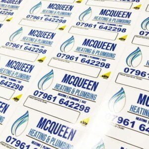 Plumbers service stickers online