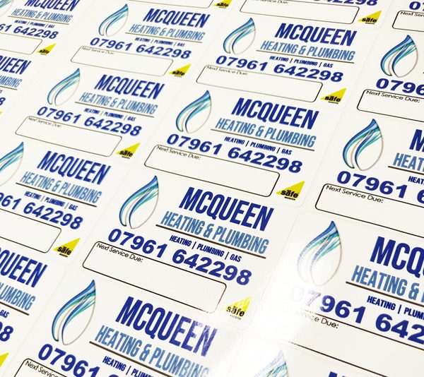 Plumbers service stickers online